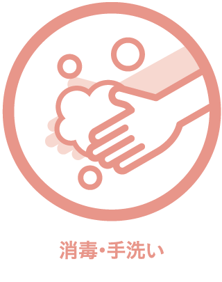 消毒･手洗い
