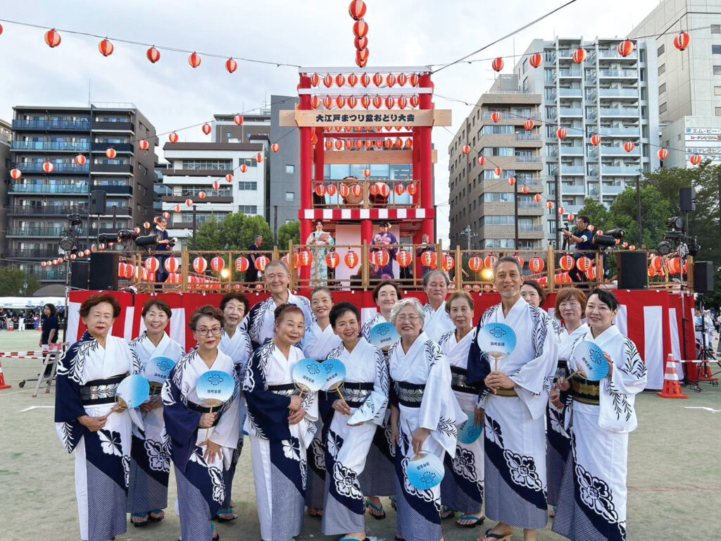 蔦屋重三郎に思いを馳せて 盆踊り