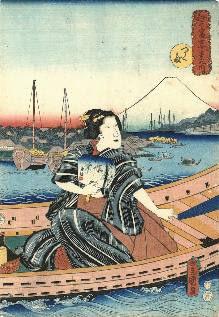 令和7年度 月島図書館小展覧会 「知るも知らぬも浮世絵世界」
